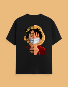 One Piece Anime graphic Printed T-shirt
