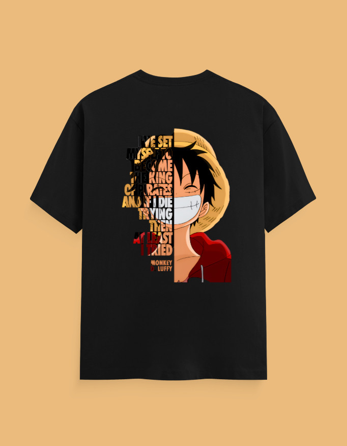 One Piece Anime graphic Printed T-shirt
