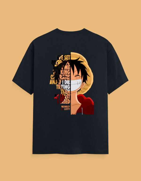 One Piece Anime graphic Printed T-shirt - Image 2